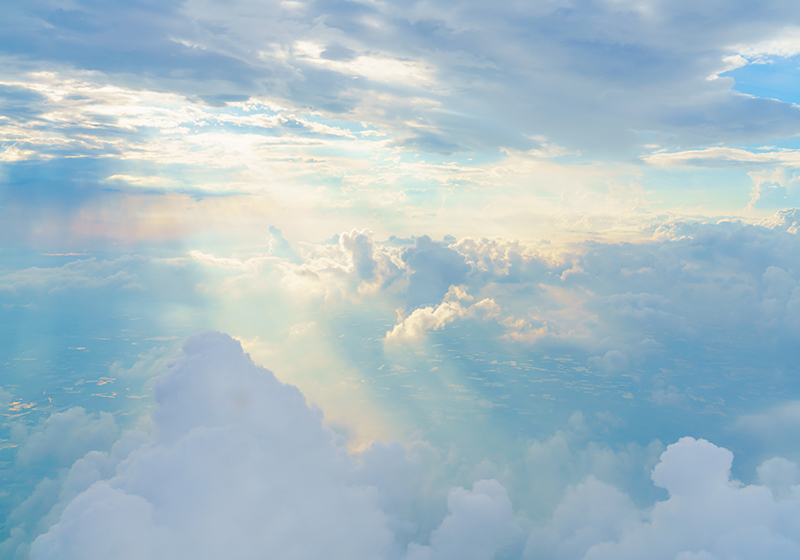 Brilliant Heaven Sky Wall Mural - TenStickers