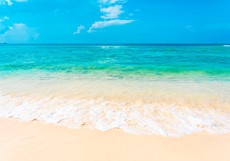 Fotomurais de paisagens Ondas do oceano claras - TenStickers