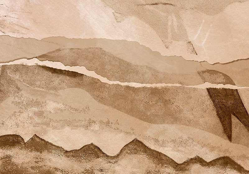 strips of paper beige wall mural - TenStickers
