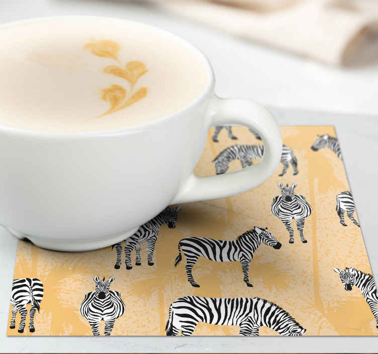 Taza infusion zebra