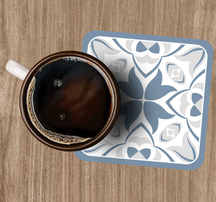 Onderzetters elegant bloemig concept - TenStickers
