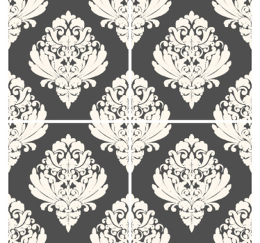 Floral bouquet drink coaster - TenStickers