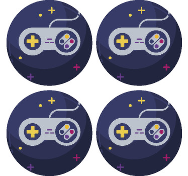 Posavasos vintage mando de videojuego - TenVinilo