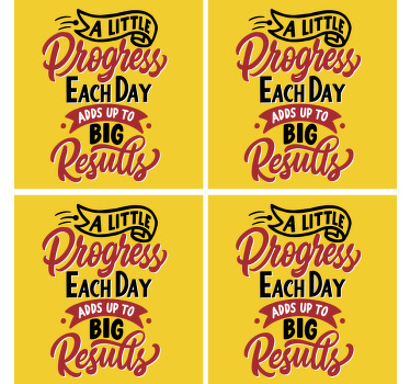 Motiv citat tekstcoaster - TenStickers