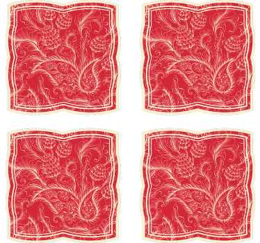 Paisley ilustracija piće podmornica - TenStickers