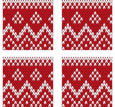 dessous de verre noel Modèle typique de noël - TenStickers