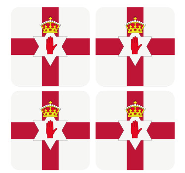 Love northern Ireland more coasters - TenStickers