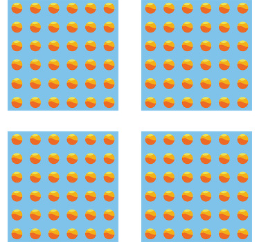 Podmetači za sunčanje iz 70-ih - TenStickers