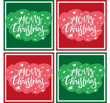 Reinbeer coaster yılbaşı treni - TenStickers