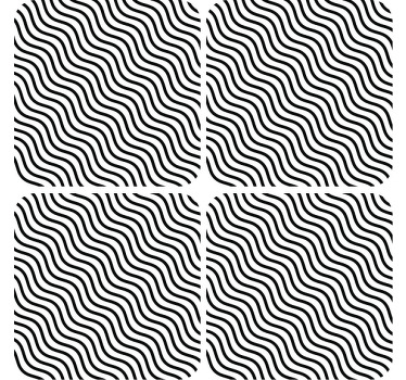 Hvit bakgrunn med svart vektor linjebane - Tenstickers