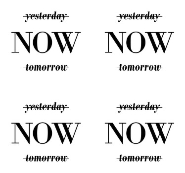 I går nu i morgen tekstunderlag - TenStickers