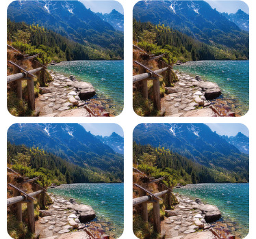 Morskie oko tó több alátét - TenStickers