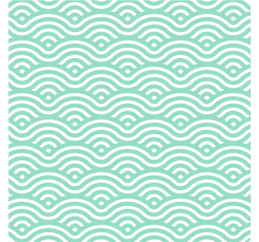 Posavasos azulejo Pequeña ronda verde - TenVinilo