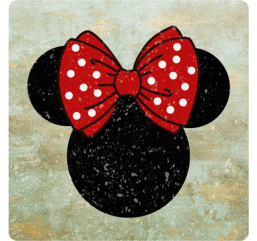 Posavasos vintage Minnie ratón vintage - TenVinilo