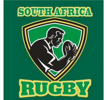 South Africa Rugby more coasters - TenStickers