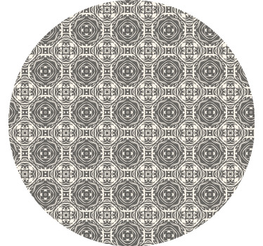 Elegáns kör dísz modern alátét - TenStickers