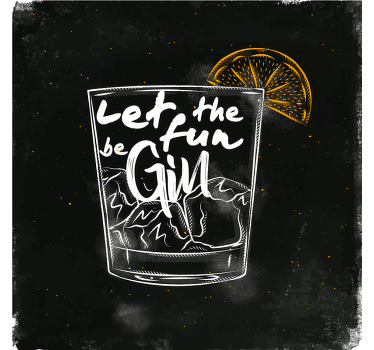 Let the fun begin text coasters - TenStickers