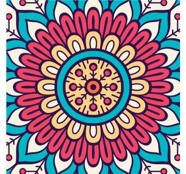 Marokkansk tema moderne coaster - TenStickers