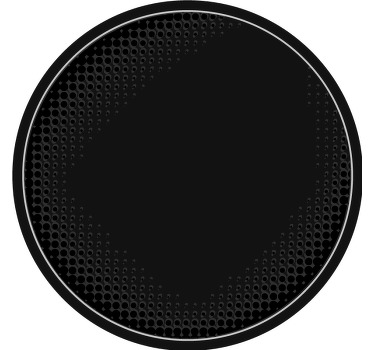 Posavasos vintage Negro con marco - TenVinilo