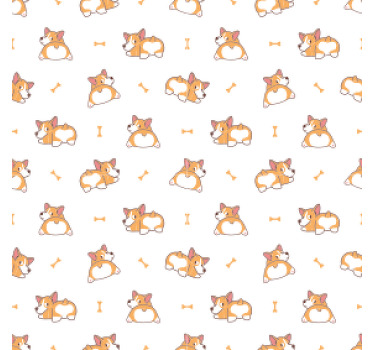 슈퍼 도고 모던 코스터 - TenStickers