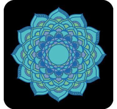 Ocean dream mandala vintagepodtácek - TenStickers