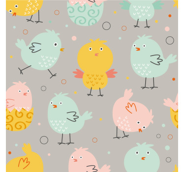 Söpöt kanan pastellivärit modernit lasinaluset - Tenstickers