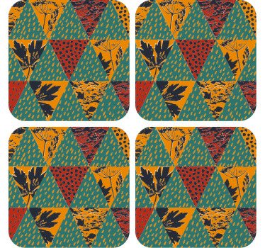 Déšť geometrické umění moderní dráha - TenStickers