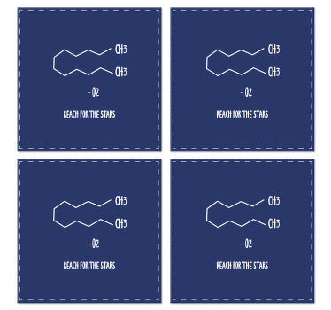 Posavasos frikis Alcanzar las estrellas en español - TenVinilo