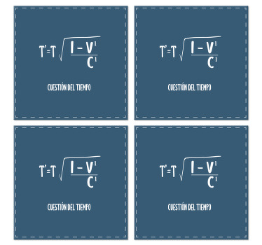 Posavasos frikis Ya es hora en español - TenVinilo