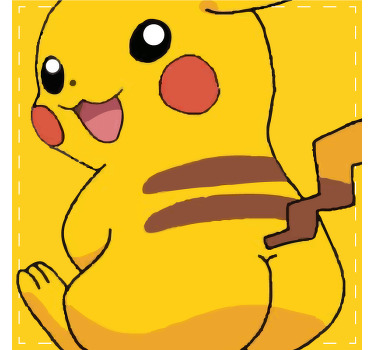 Gule pokemon hale geek coasters - TenStickers