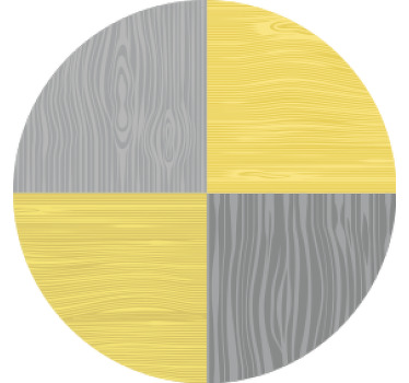 Lesena podloga s teksturo pantona - TenStickers