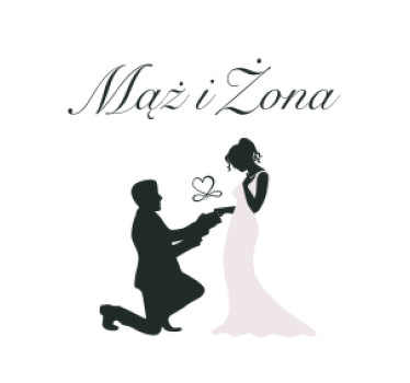 Podstawka Mężczyzna na kolanie z imionami - TenStickers