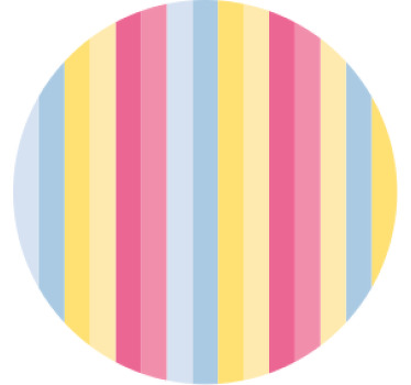 Untersetzer modern Pastellfarben-design - TenStickers