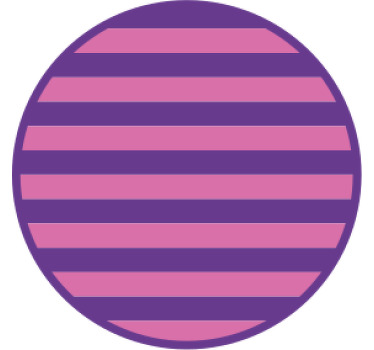 Purple horizontal design modern coaster - TenStickers