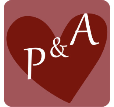 Kalp şeklinde nişanlıların baş harfleri düğün treni - TenStickers