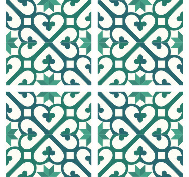 Esmeralda toner fliseunderlag - TenStickers