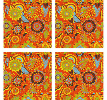 Paisley fliser i marokkansk stil - TenStickers