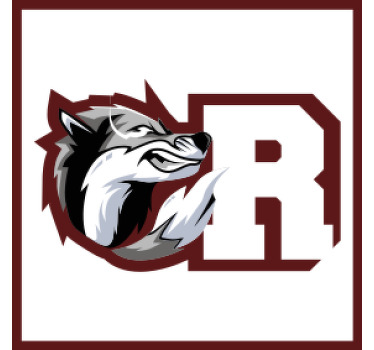 Posavasos personalizable Lobo gris personalizado - TenVinilo