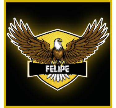 Dessous de verre personnalisé Aigle personnalisé - TenStickers