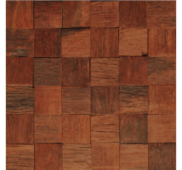 Wooden texture of brown wood planks coaster - TenStickers