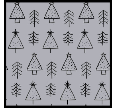 Bezešvé jednobarevné vánoční dráha - TenStickers