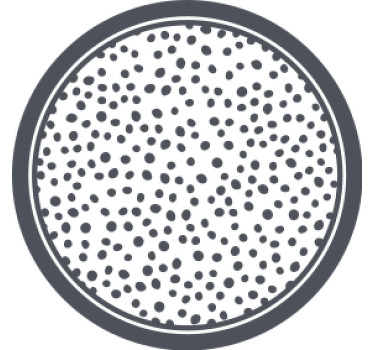 Untersetzer mit kreisförmigem punktemuster - TenStickers