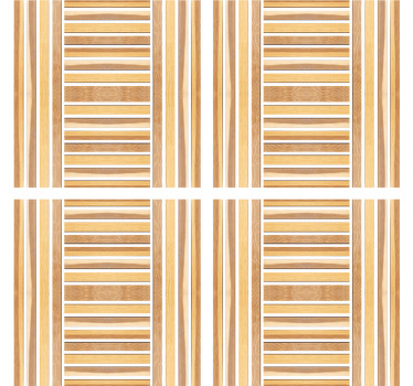 Underlag i mosaik i trä från 80 -talet - Tenstickers