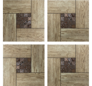 Fa csempe hatás textúra alátét - TenStickers