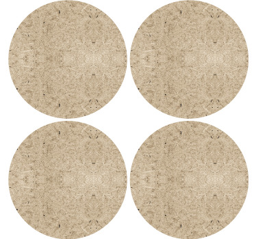 Posavasos textura Efecto de tablero de corcho de madera - TenVinilo