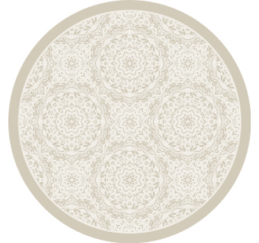 Klasický styl béžové ozdoby vintagepodtácek - TenStickers