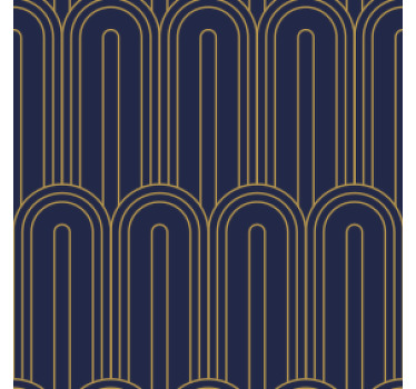 Posavasos vintage Art deco formas púrpuras - TenVinilo