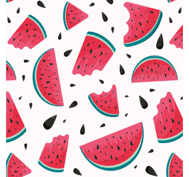 Posavasos moderno Patrón de sandía fresca - TenVinilo