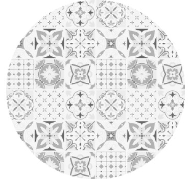 灰色“比阿特丽斯”瓷砖杯垫 - TenStickers