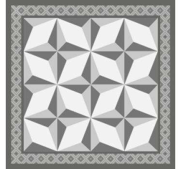 Untersetzer Fliese "margot" geometrisches Muster - TenStickers